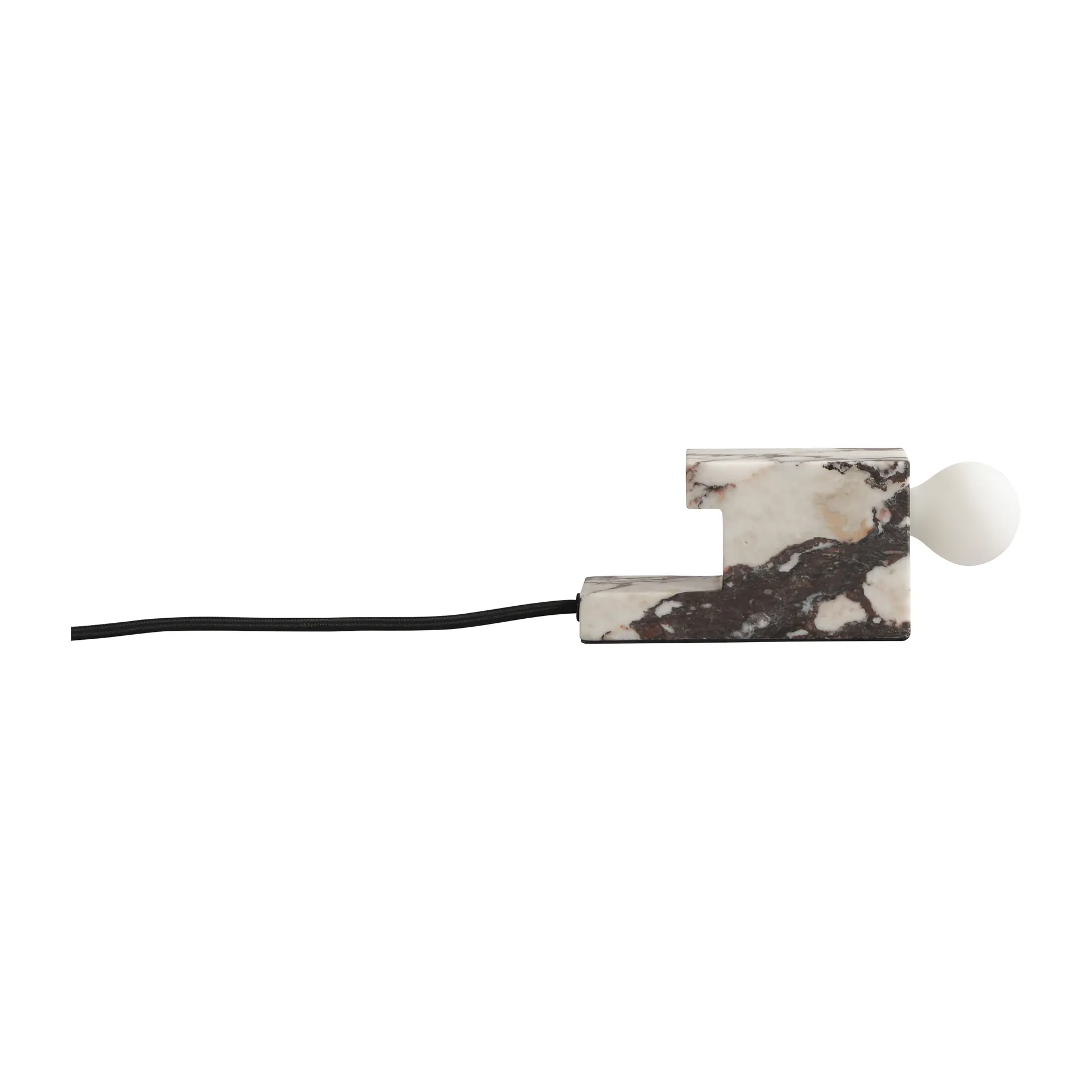 Brick low lamp 8x14 cm, Calacatta 101 Copenhagen
