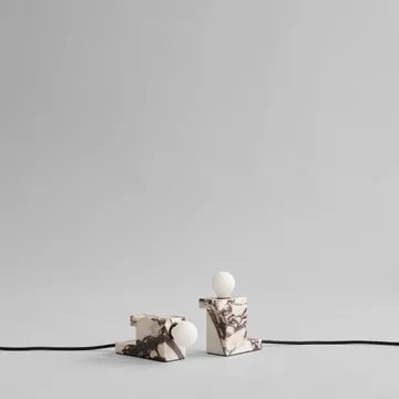 Brick low lamp 8x14 cm - Calacatta - 101 Copenhagen