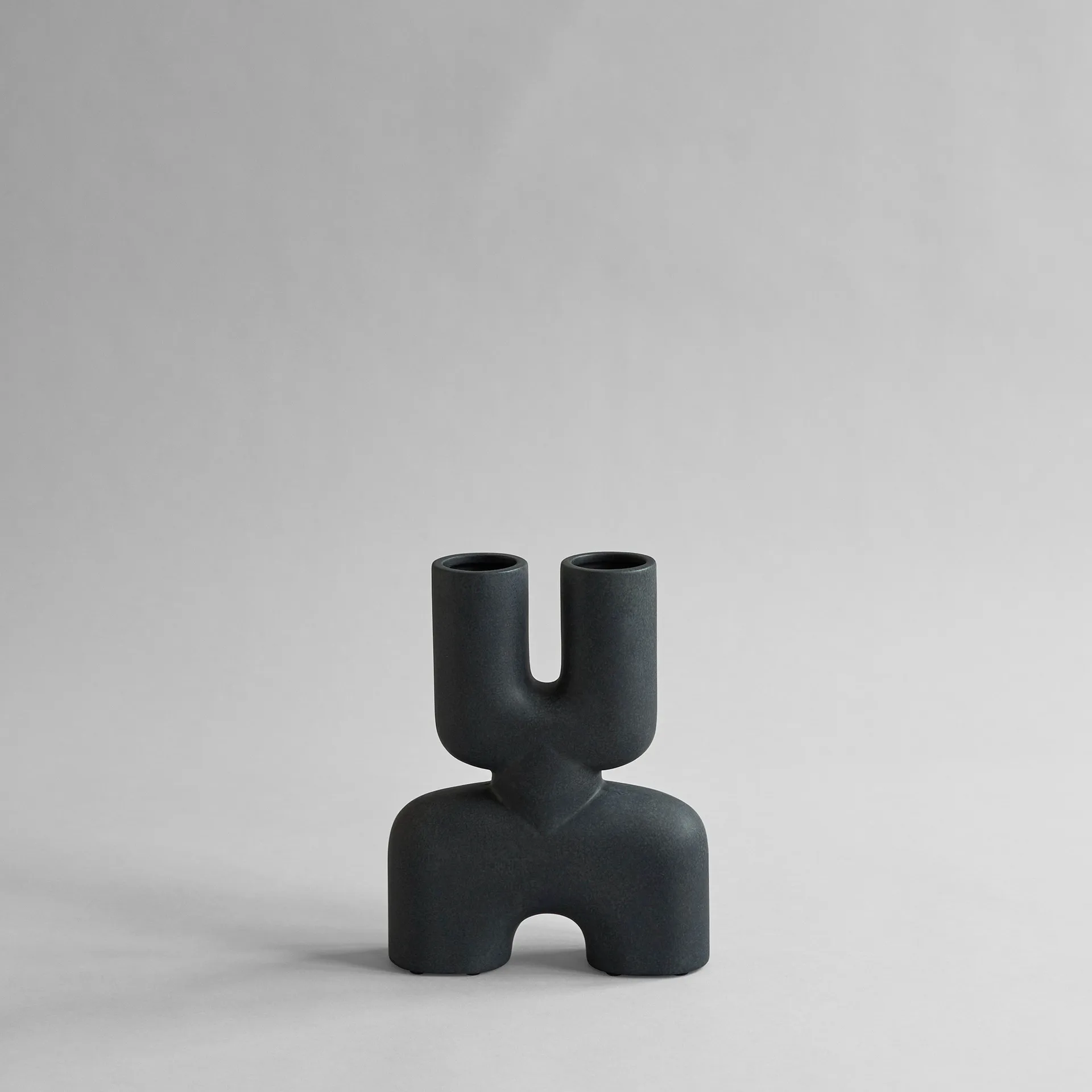 Cobra Double Mini vase 22x28 cm, Black 101 Copenhagen