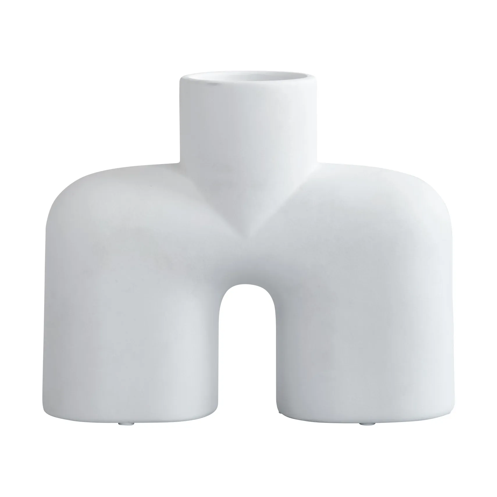 Cobra Uno medio vase 30x25 cm, Bone white 101 Copenhagen