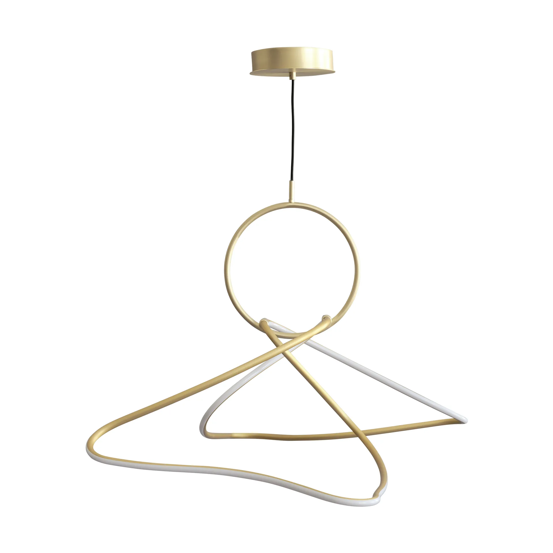 Kumo Chandelier Mini ceiling crown, Brass 101 Copenhagen