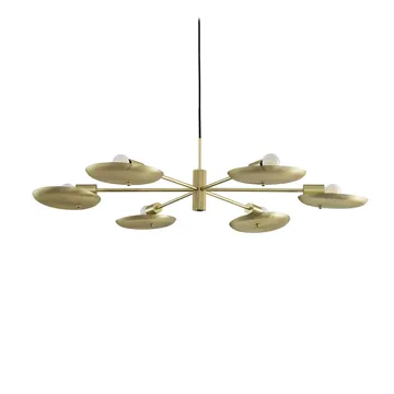 Papillion chandelier perforated - Brass - 101 Copenhagen