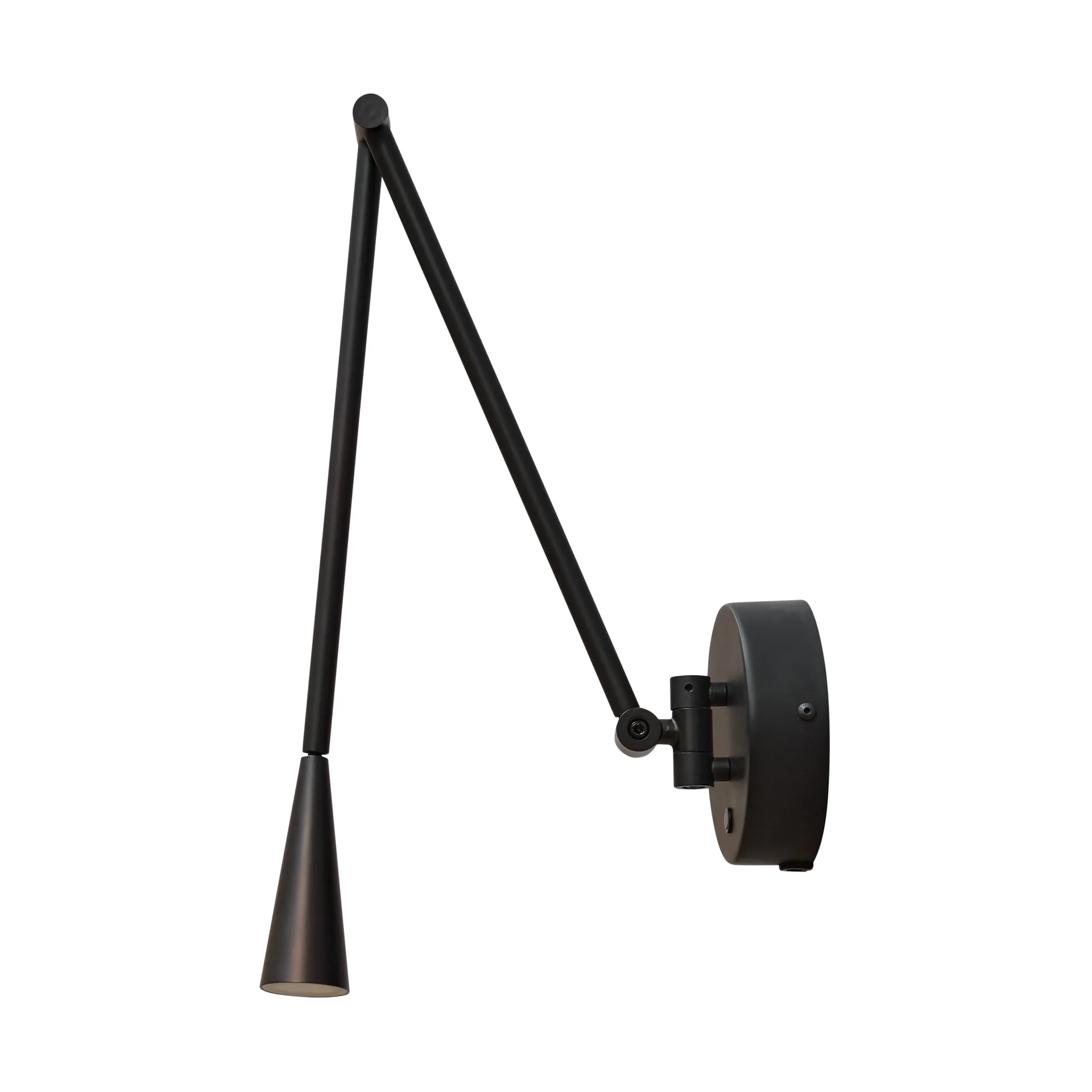 Snake wall lamp, Burned Black 101 Copenhagen