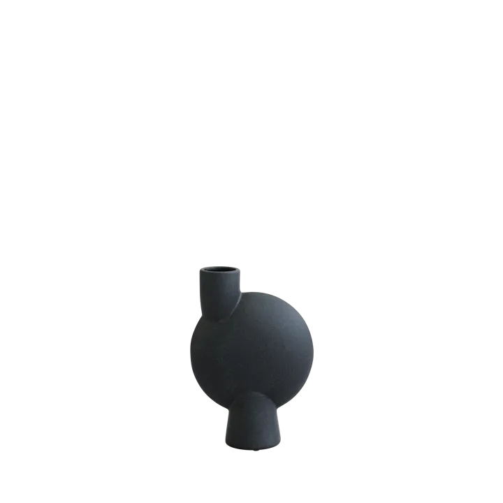 Sphere vase Bubl Medio Ø19 cm - Black - 101 Copenhagen