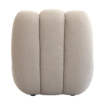 Toe lounge chair bouclé - Smoked sand - 101 Copenhagen