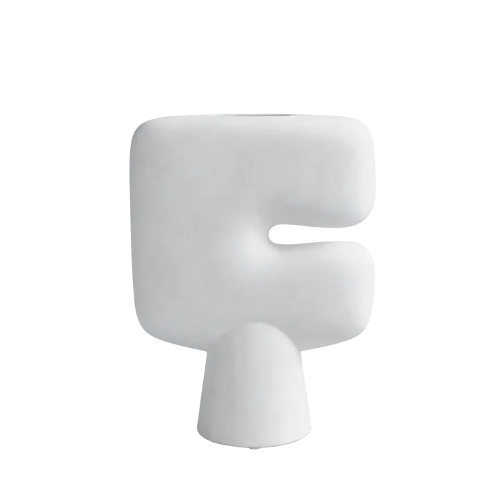 Tribal vase Big 45 cm - Bone white - 101 Copenhagen