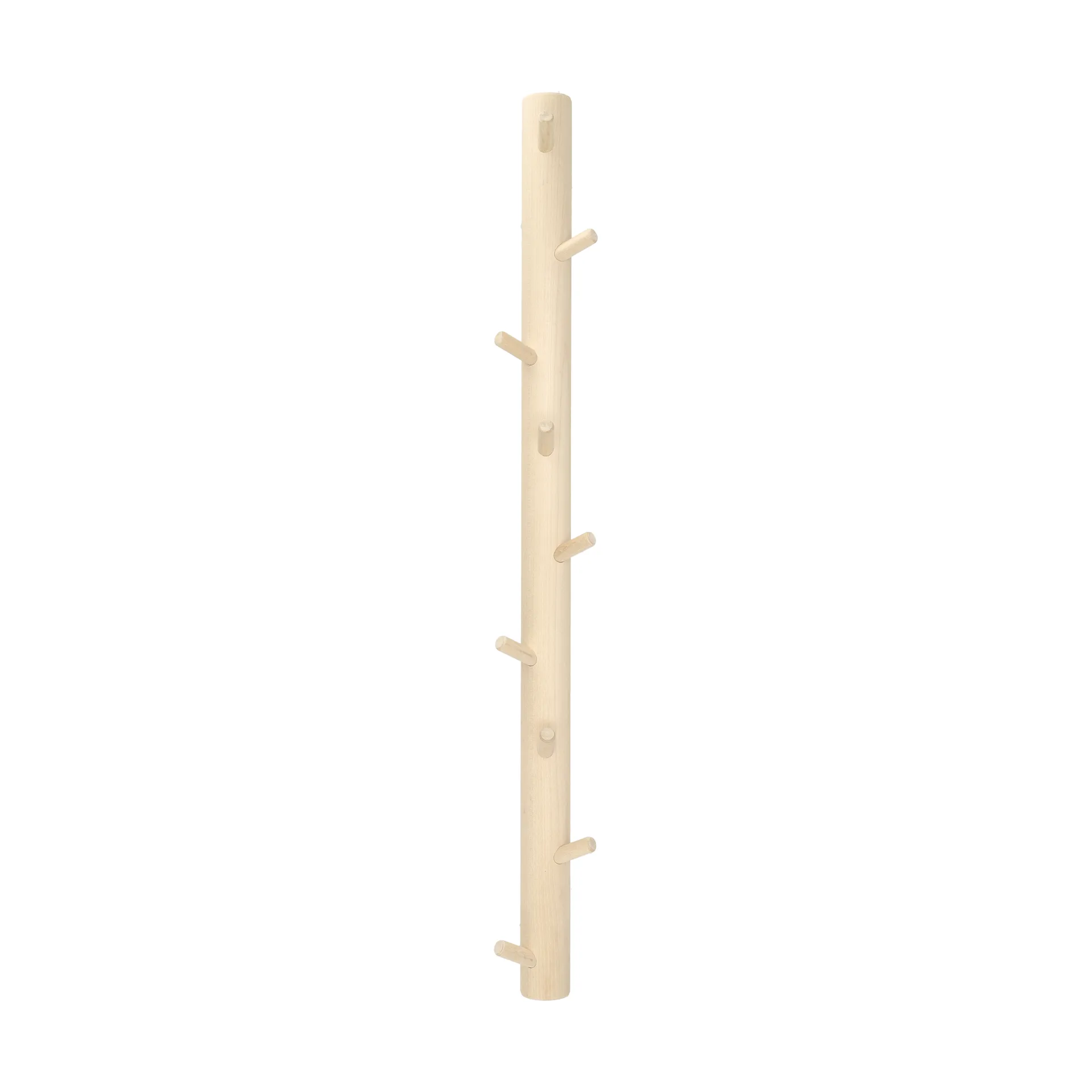 Allsarp vertical coat rack, 9 hooks, Birch 1898