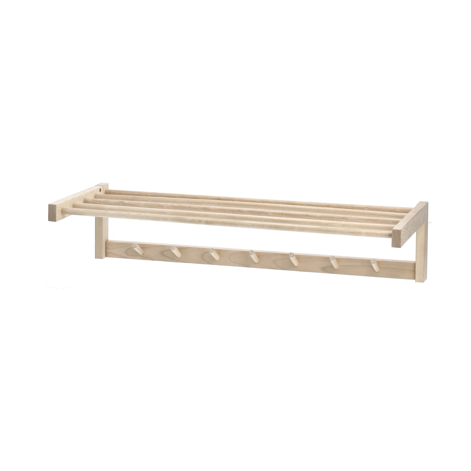 Bäckebo hat rack, Birch, 7 knobs 1898