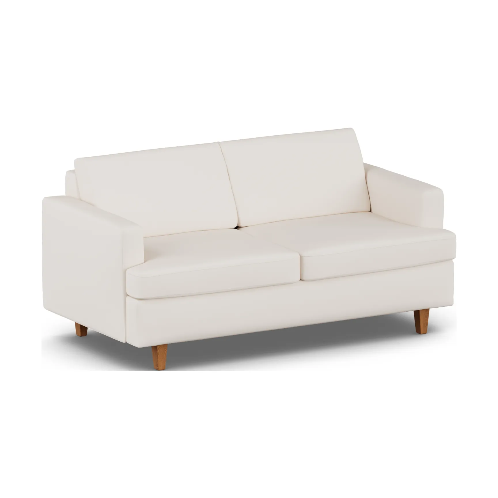 Binga 2,5-seater sofa bed, Caleido Beige 9600-oak 1898
