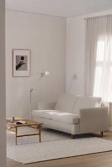 Binga 2,5-seater sofa bed - Caleido Beige 9600-oak - 1898