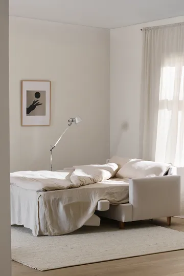 Binga 2,5-seater sofa bed - Caleido Grey 1240-oak-stained ash - 1898