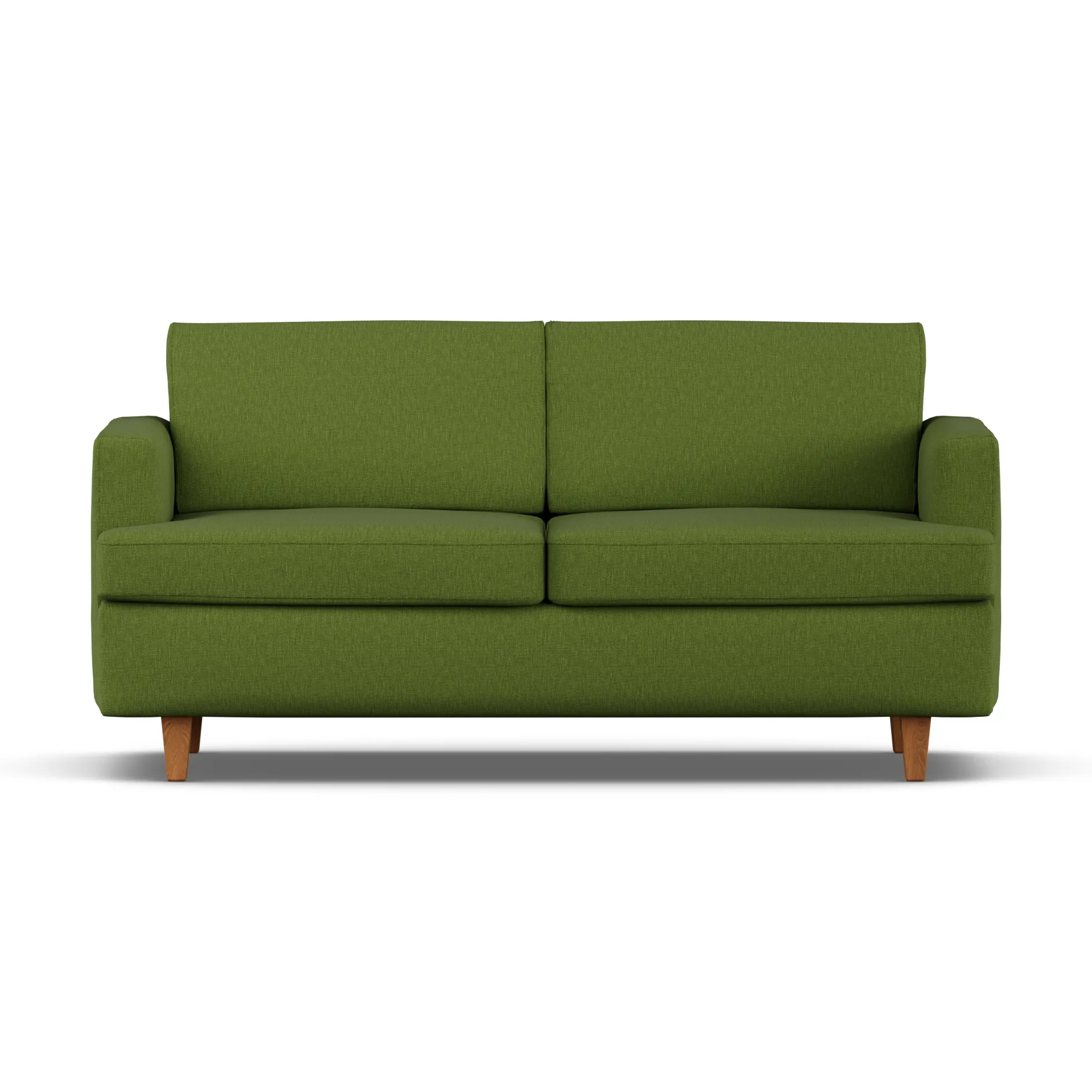 Binga 2,5-seater sofa bed, Luiza Green 3975-oak 1898