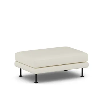 Bredhult footstool - Oslo Nature 1540-black steel - 1898