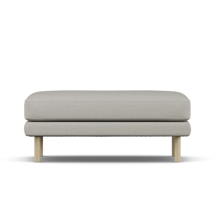 Bredhult footstool - Same Grey 6673-white-oiled oak - 1898
