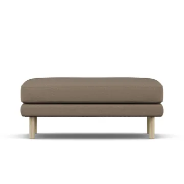 Bredhult footstool - Same Mole 6674-white-oiled oak - 1898