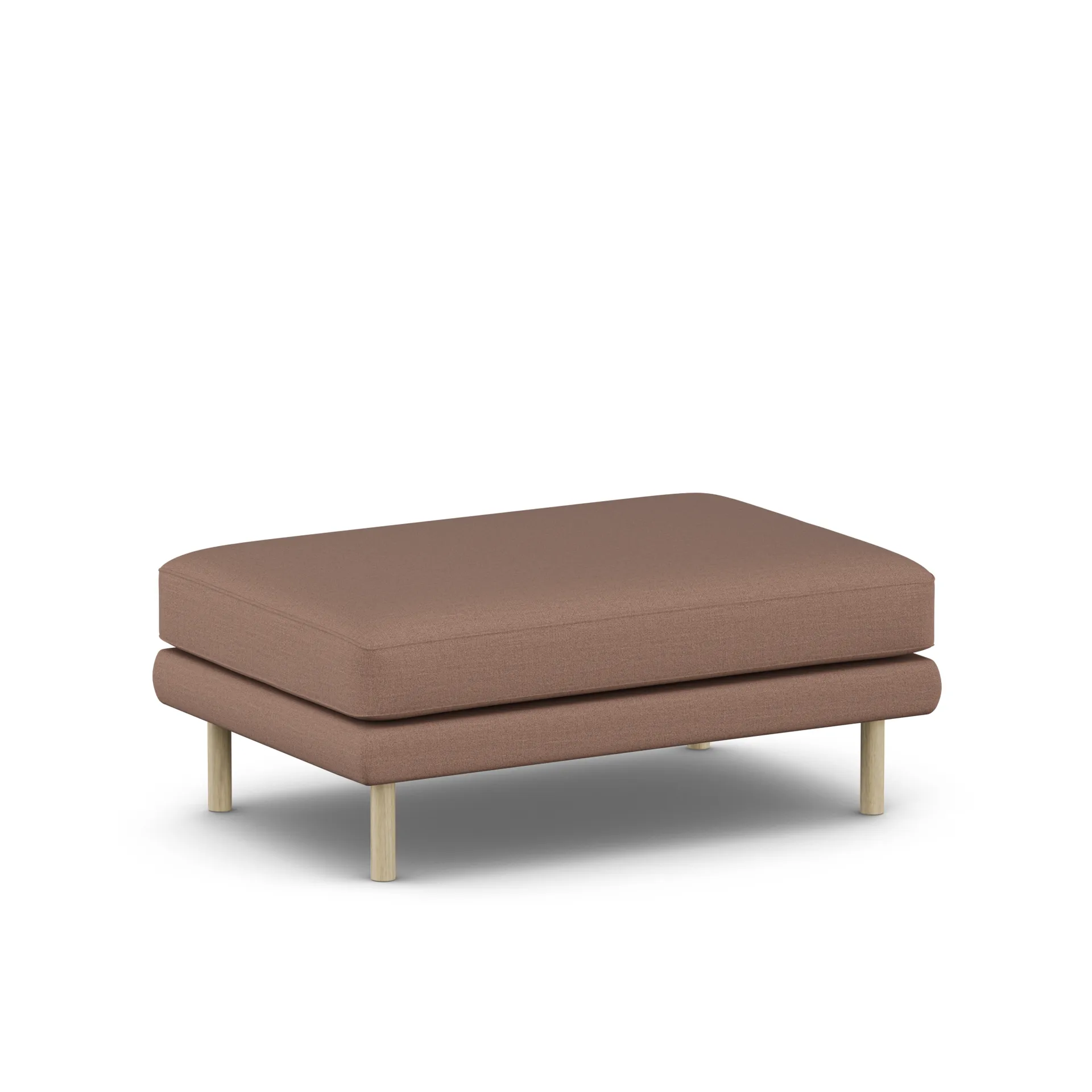 Bredhult footstool, Same Rust 6675-white-oiled oak 1898
