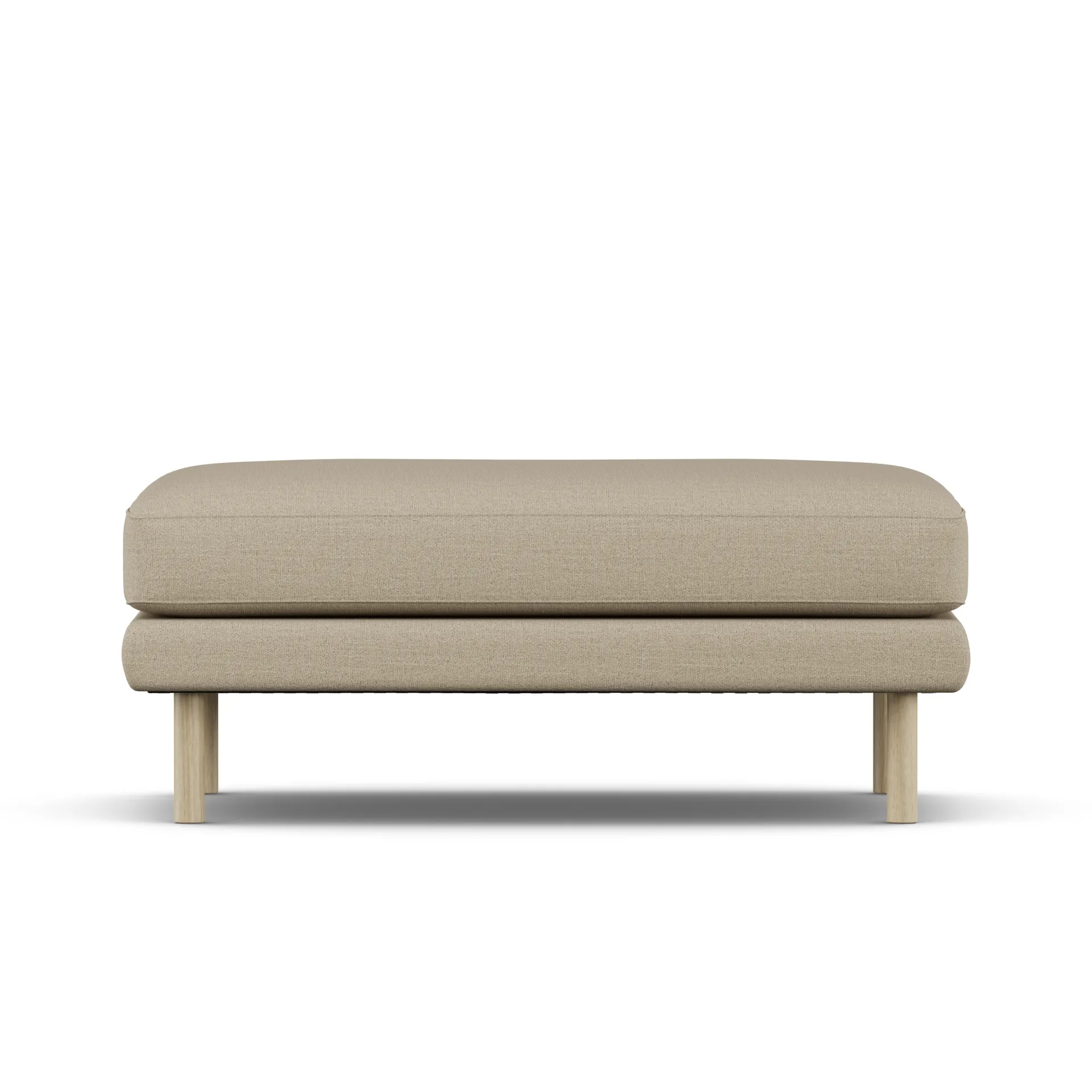 Bredhult footstool, Same Sand 6672-white-oiled oak 1898