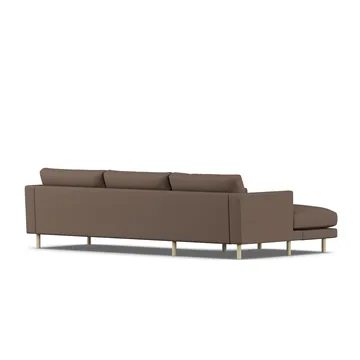 Bredhult sofa - Jump Brown 1955-white-oiled oak, 2,5-seater C2 - 1898