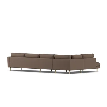 Bredhult sofa - Jump Brown 1955-white-oiled oak, 4-seater B2 - 1898