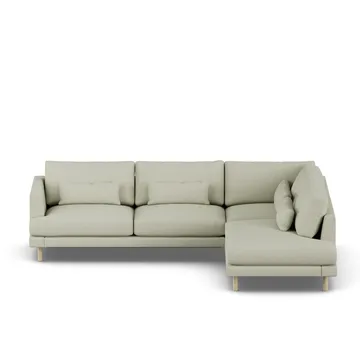 Bredhult sofa - Luiza Beige 3981-white-oiled oak, 3-seater A1 - 1898