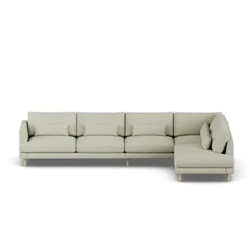 Bredhult sofa - Luiza Beige 3981-white-oiled oak, 4-seater B1 - 1898