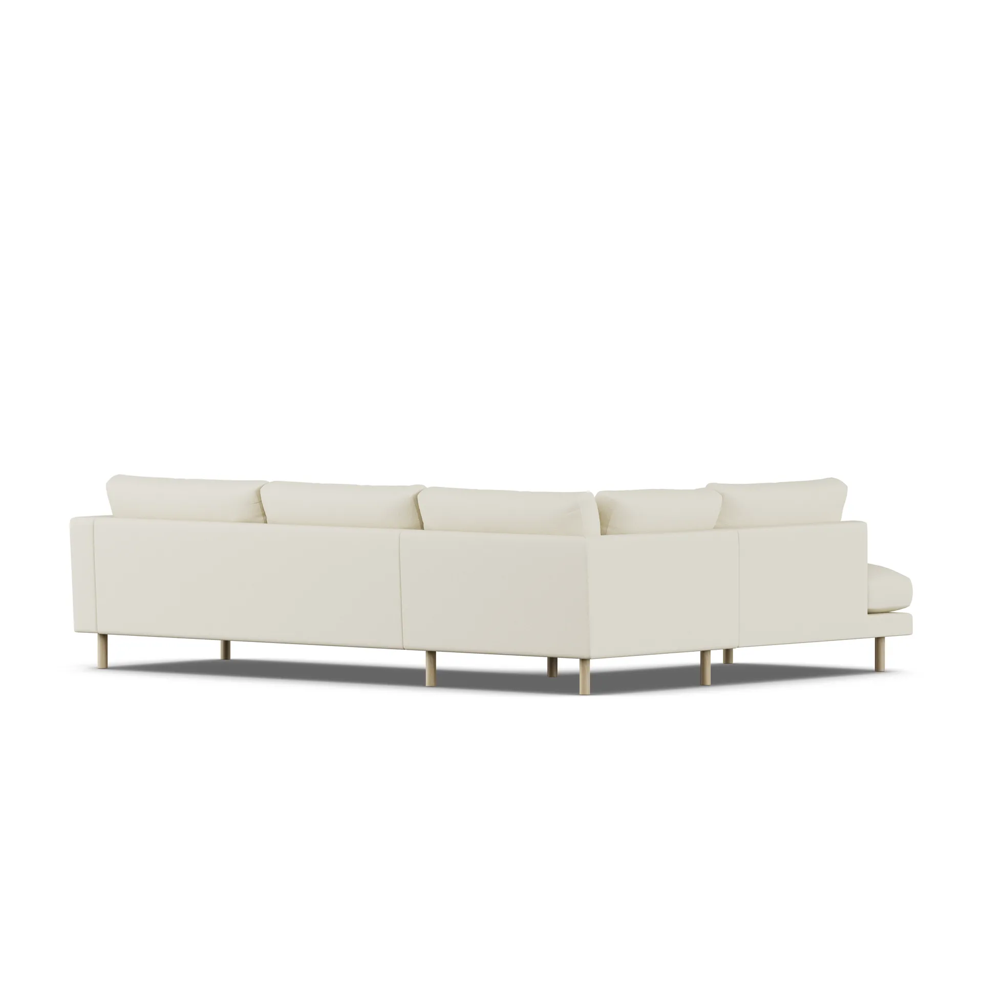 Bredhult sofa, Oslo Nature 1540-white-oiled oak, 3-seater A2 1898