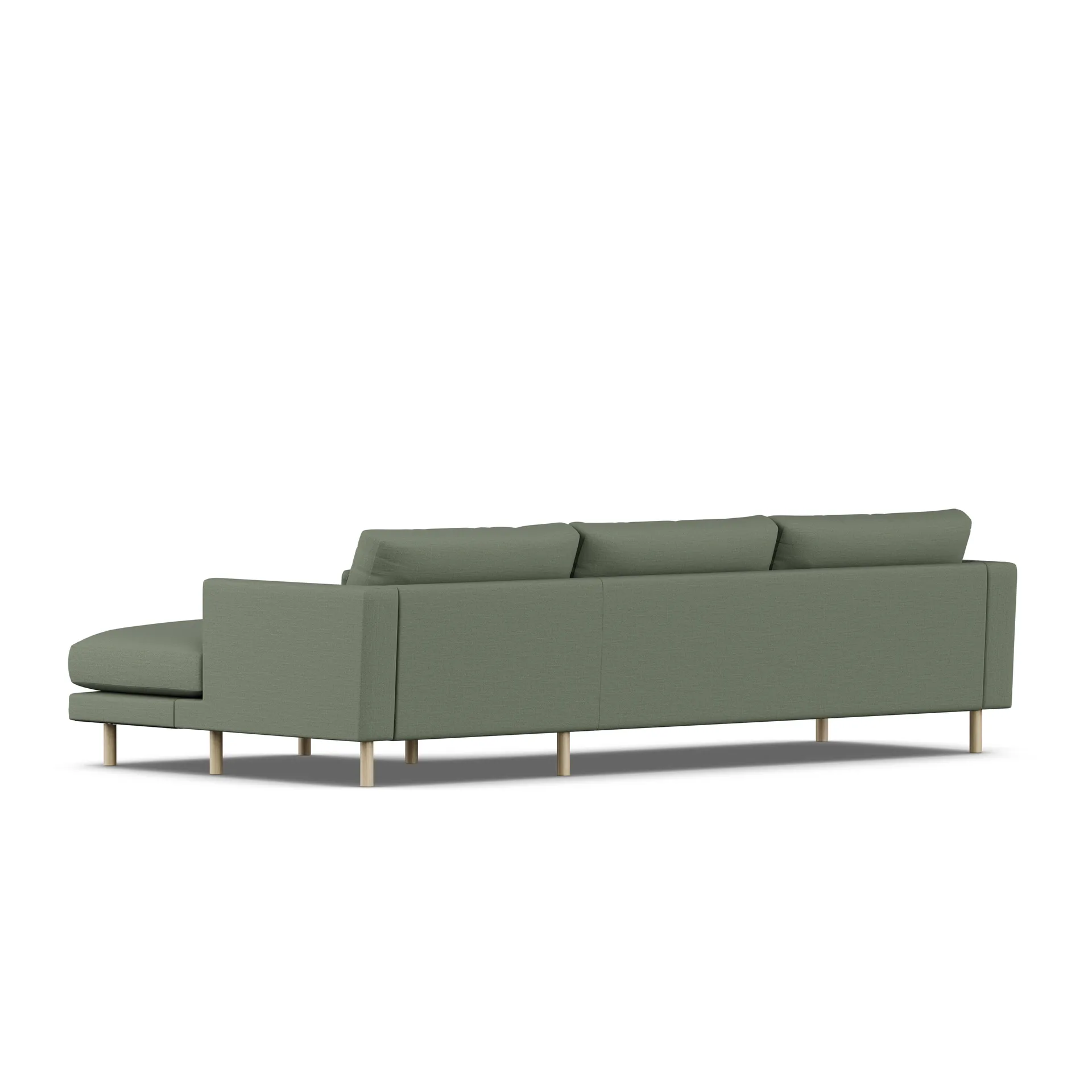 Bredhult sofa, Same Forest 6677-white-oiled oak, 2,5-seater C1 1898