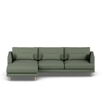 Bredhult sofa - Same Forest 6677-white-oiled oak, 2,5-seater C2 - 1898