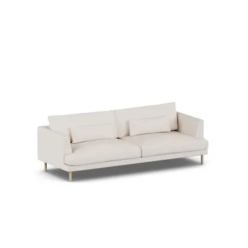 Bredhult sofa - Same Off White 6671-white-oiled oak, 3-seater - 1898