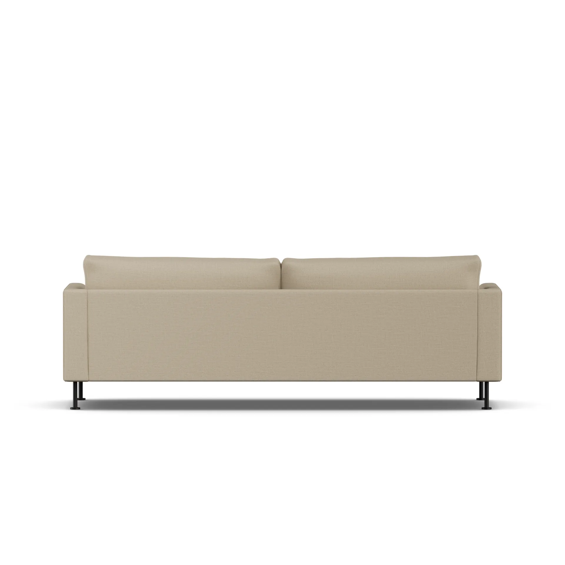 Bredhult sofa, Same Sand 6672-black steel, 3-seater 1898