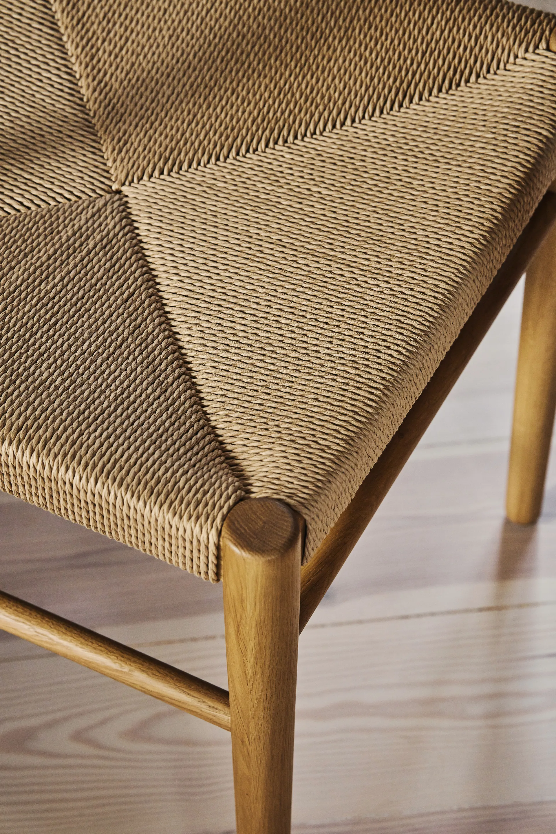 Fridhem dining chair, Papercord-laquered oak 1898
