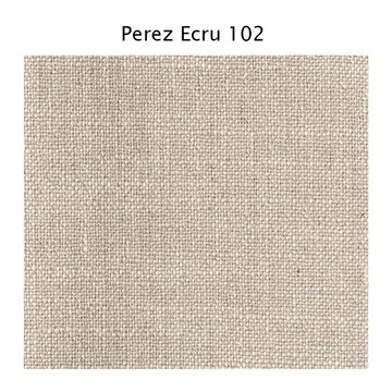 Haga 3-seater sofa - Perez ecru 102-oak legs - 1898