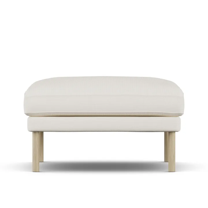 Linnevik footstool - Jump Off White 1954-white-oiled oak - 1898
