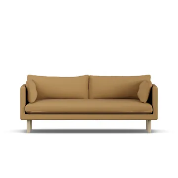 Linnevik sofa - Same Ochre 6676-white-oiled oak, 3-seater - 1898