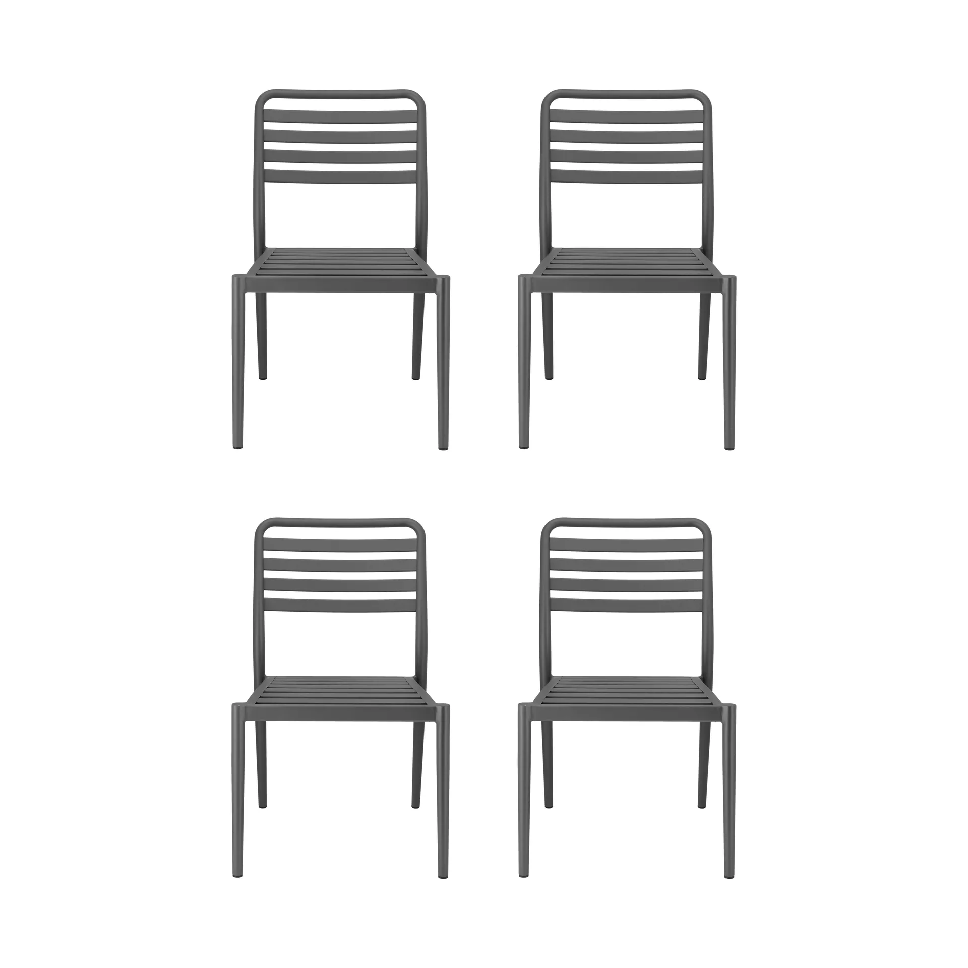 Messina chair, Anthracite, 4-pack 1898