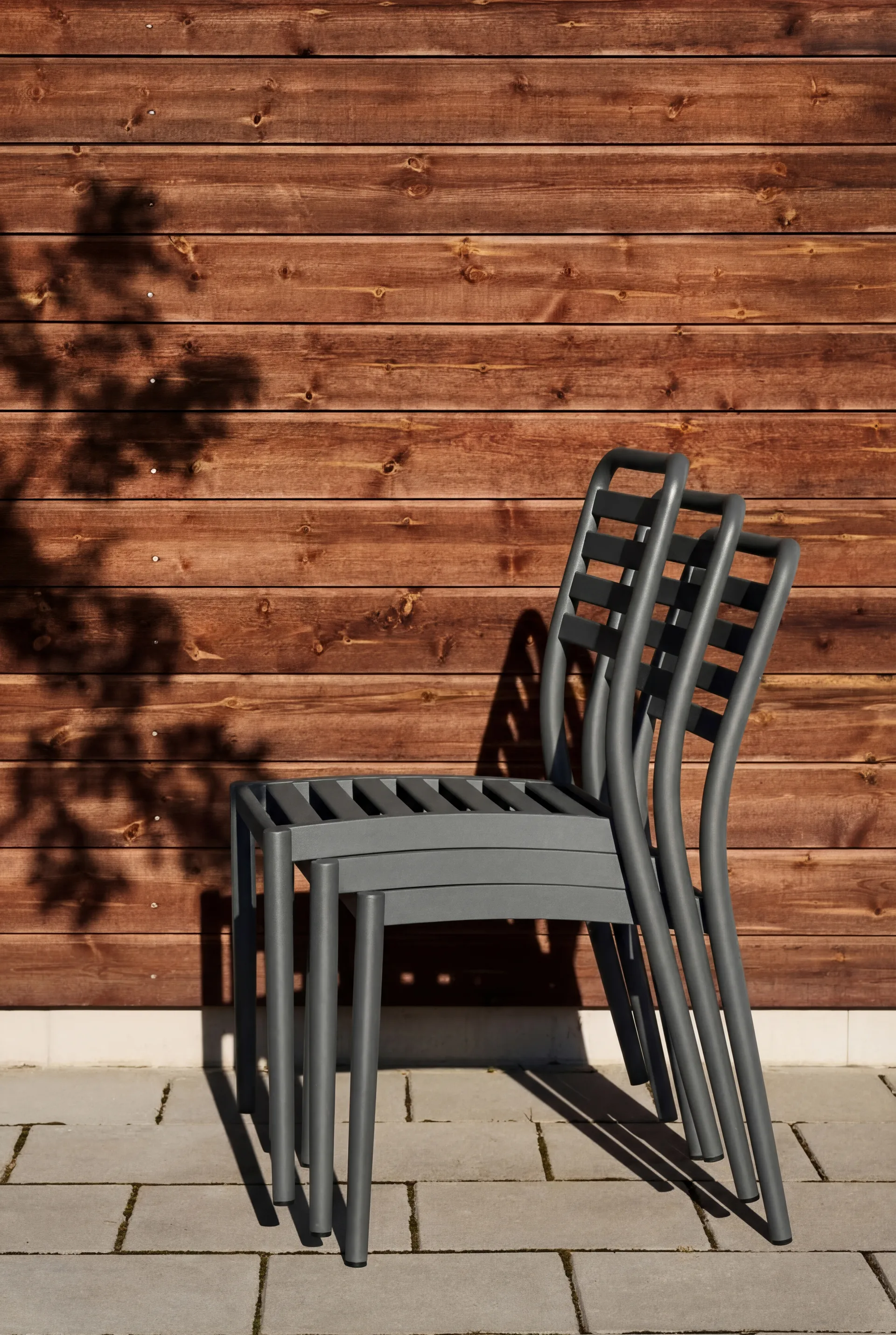 Messina chair, Anthracite, 6-pack,  1898