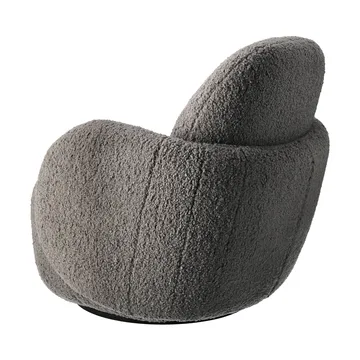 Mo armchair with swivel function - Glore grey - 1898