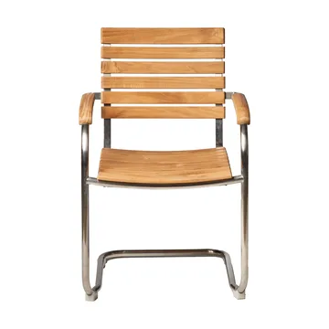 Rörvik dining chair - Teak-stainless steel - 1898