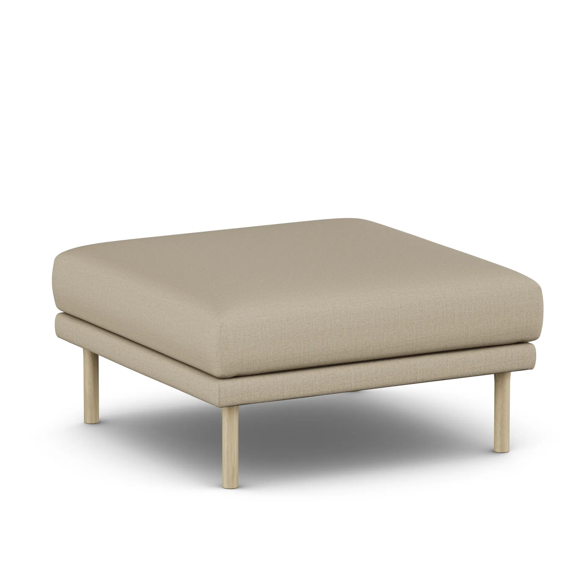 Sjövik footstool, Same Sand 6672-white-oiled oak 1898