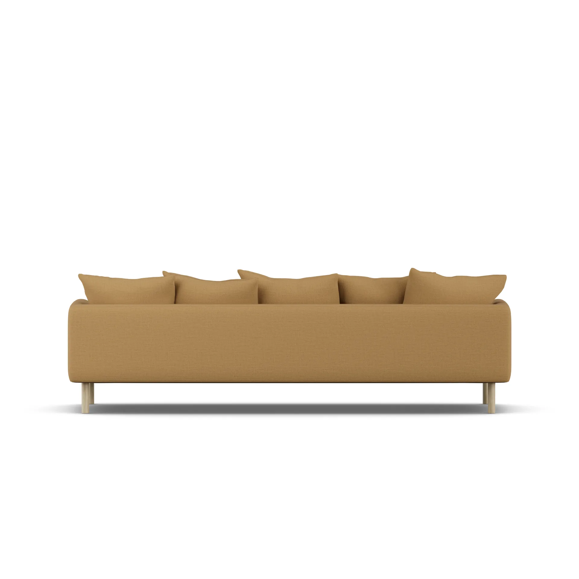 Sjövik sofa, Same Ochre 6676-white-oiled oak, 3,5-seater 1898