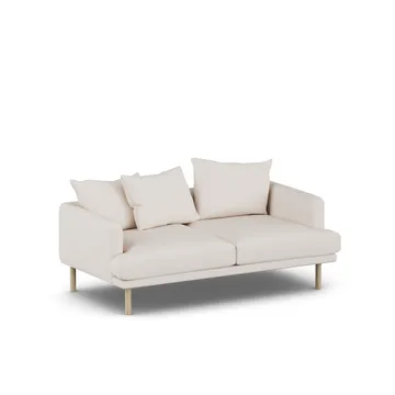 Sjövik sofa - Same Off White 6671-white-oiled oak, 2,5-seater - 1898
