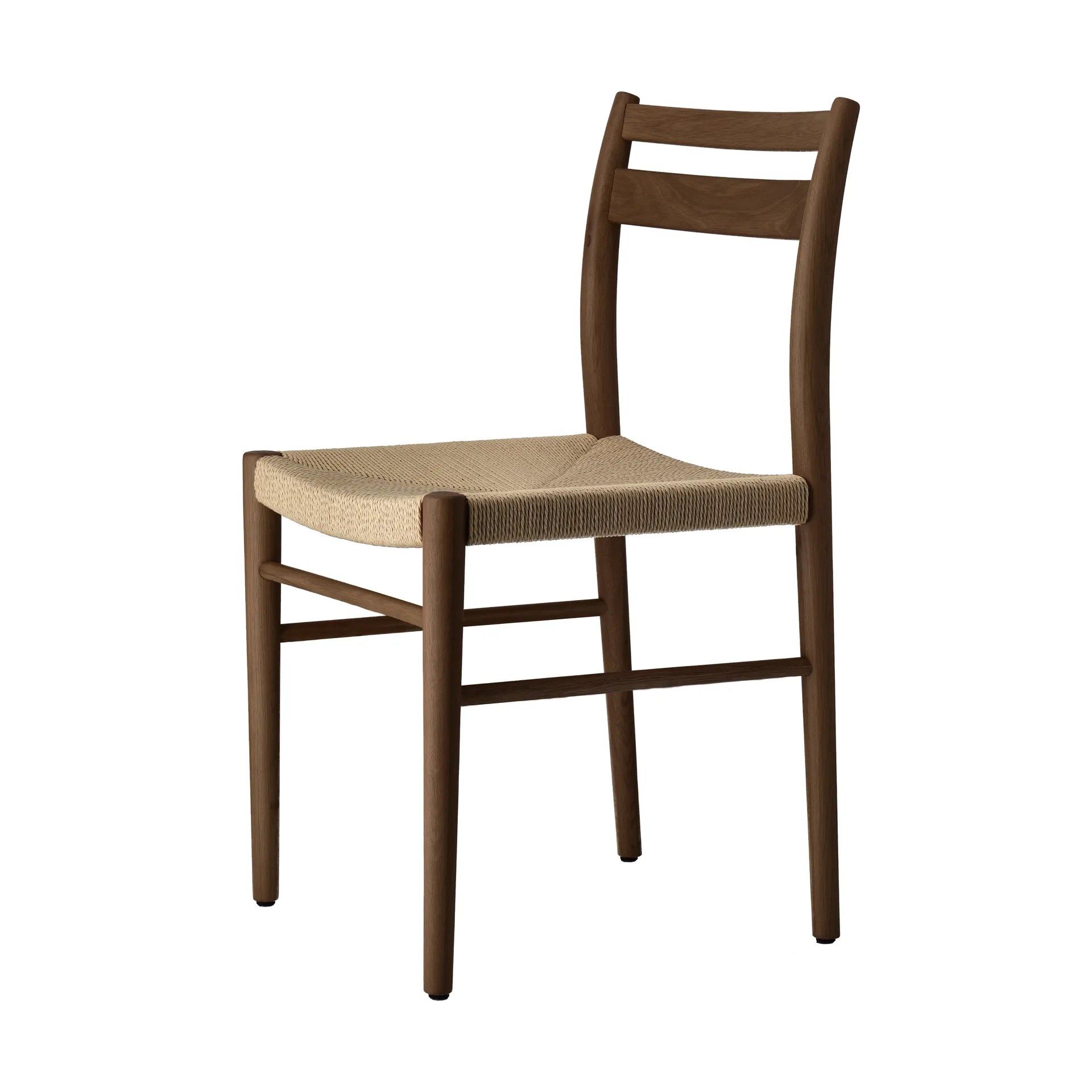 Smoked lacquered oak-natural woven, 2-pack,  1898