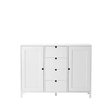 Square bench - White - 1898