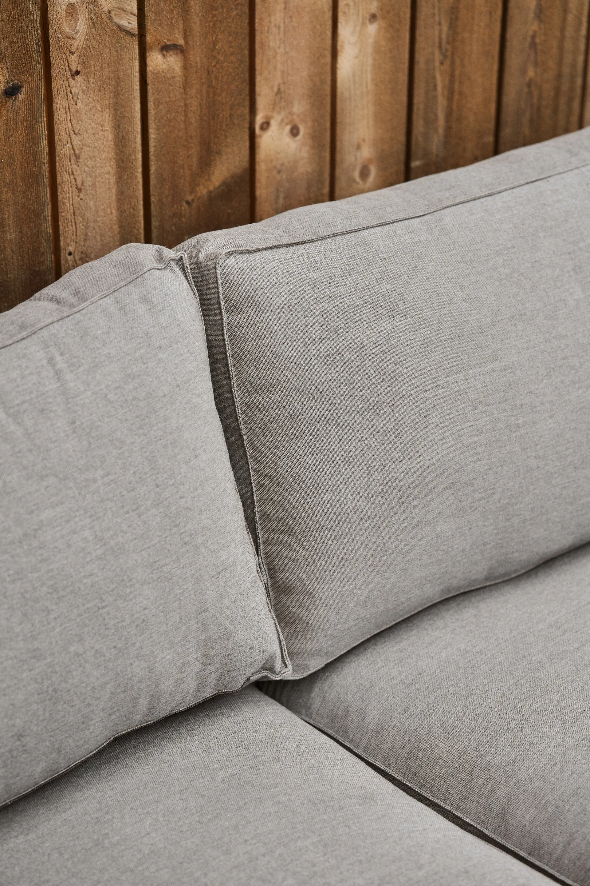 Stockaryd sofa module 2-seater left teak/light grey,  1898