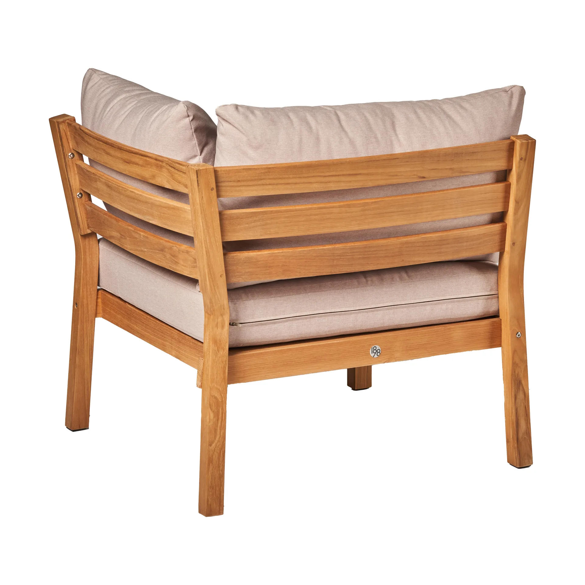 Stockaryd sofa module corner section teak/beige,  1898