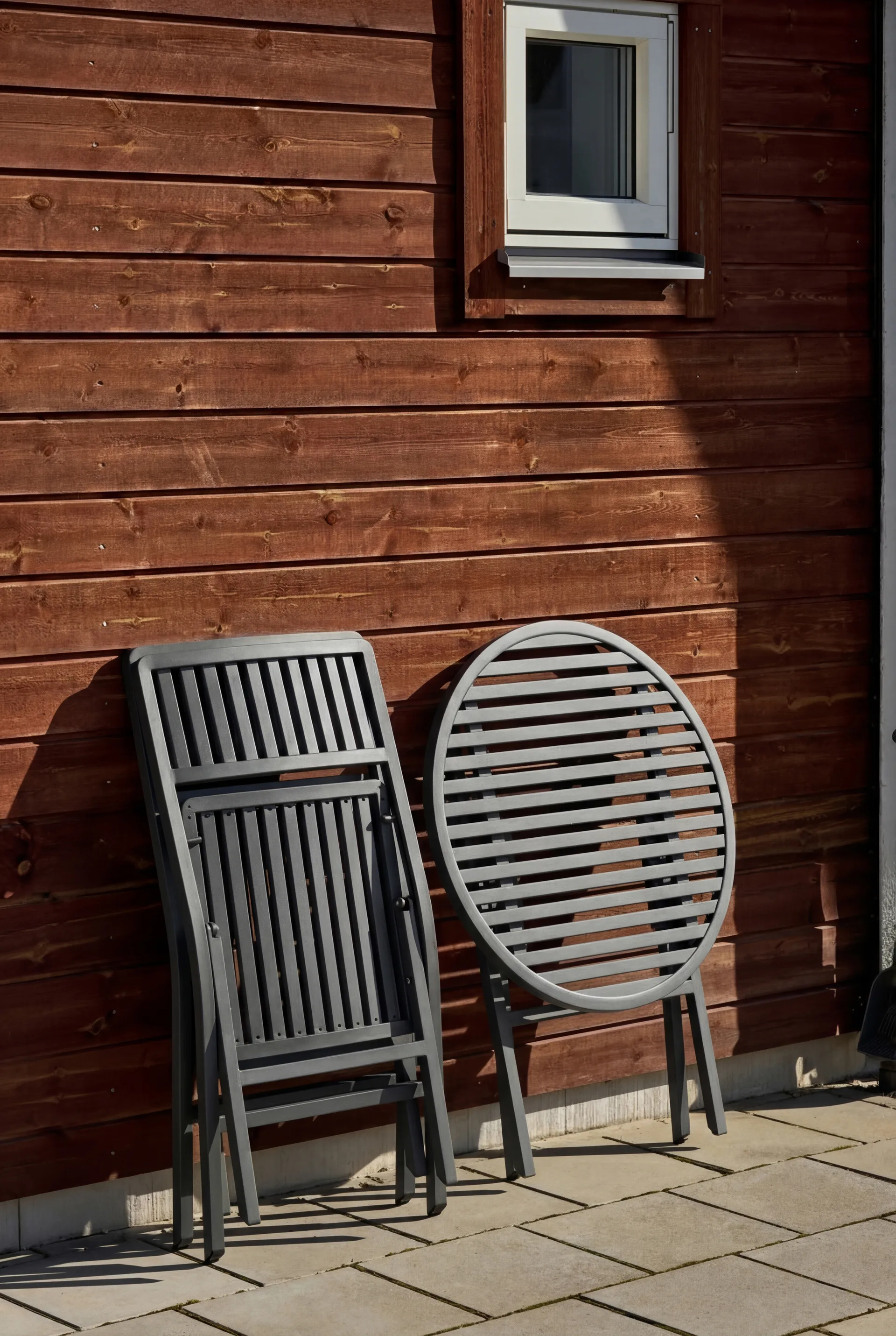 Verona folding chair, Anthracite 1898