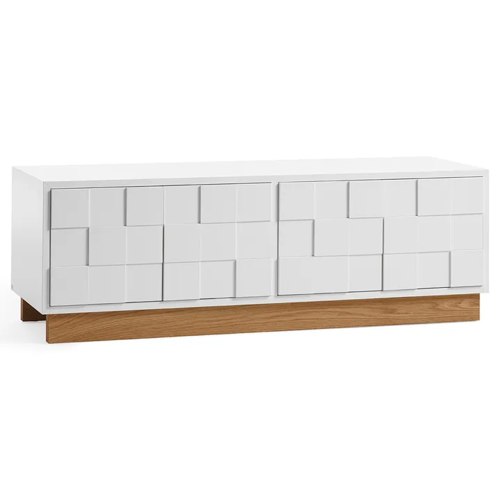 Collect 2010 media bench - White – oak base - A2