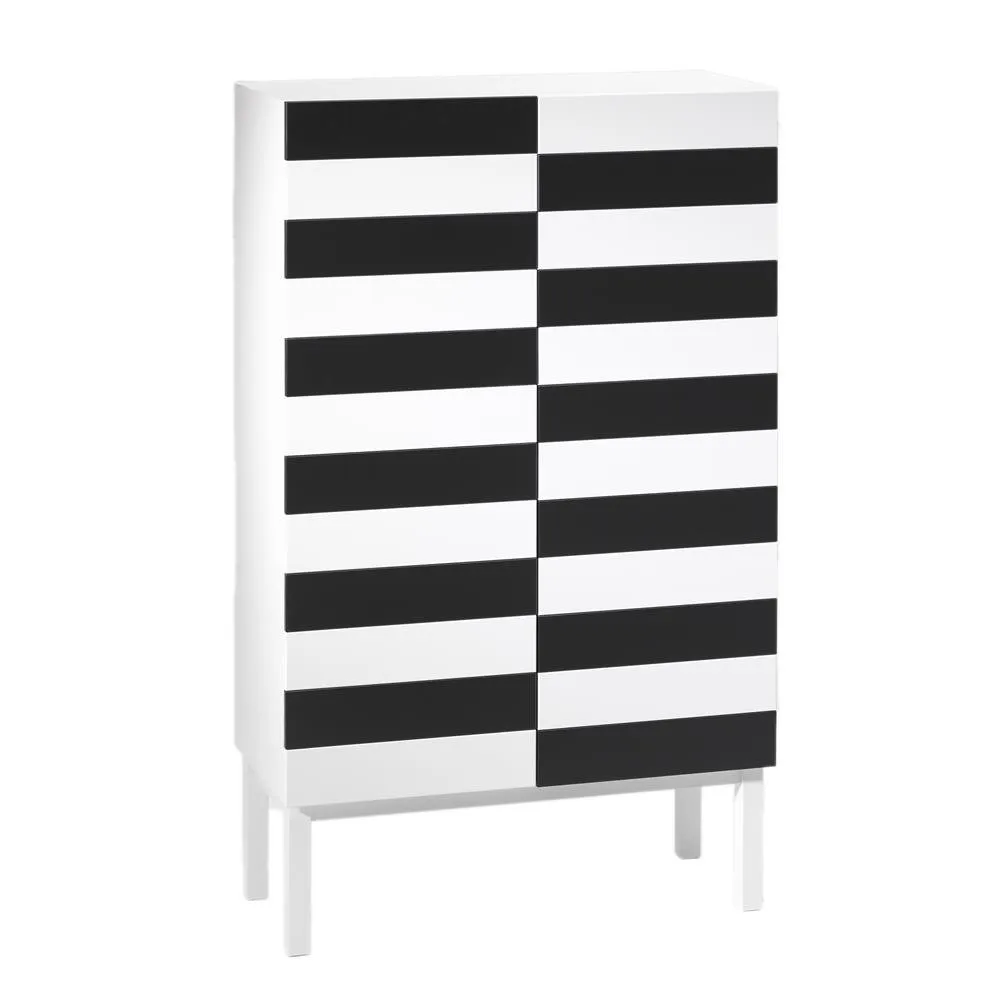 No 24 cabinet, Black and white A2