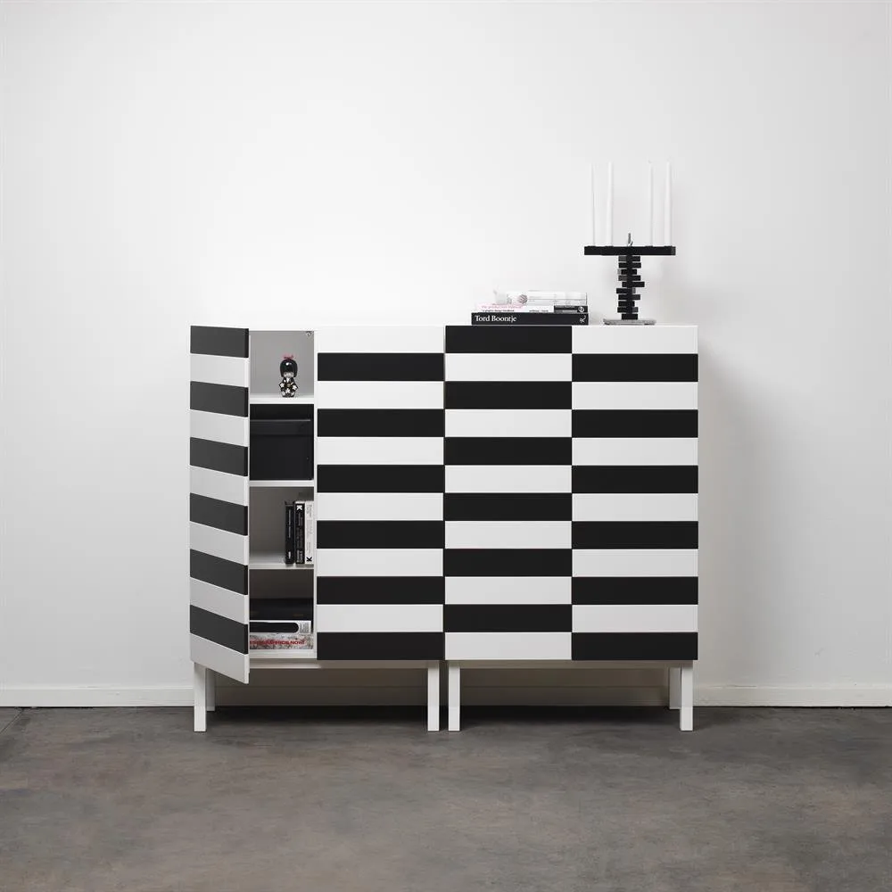 No 24 cabinet, Black and white A2
