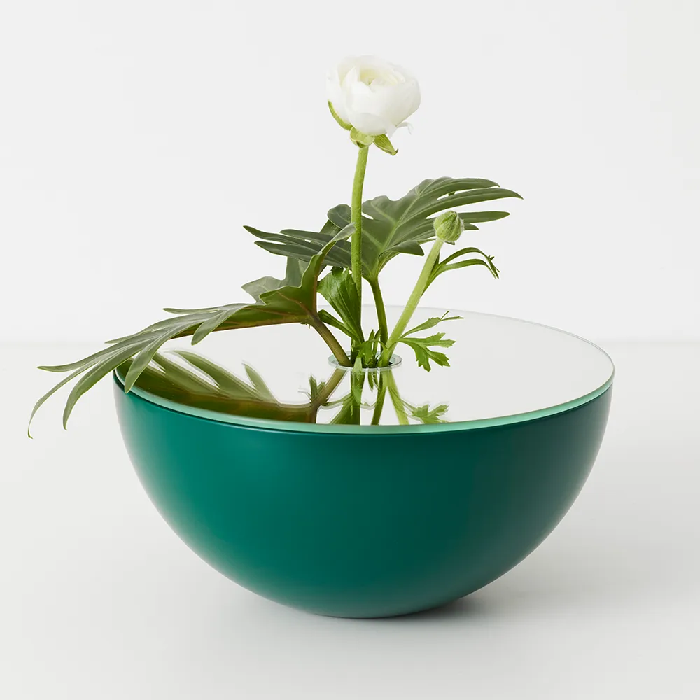 Poem vase, Dark green A2